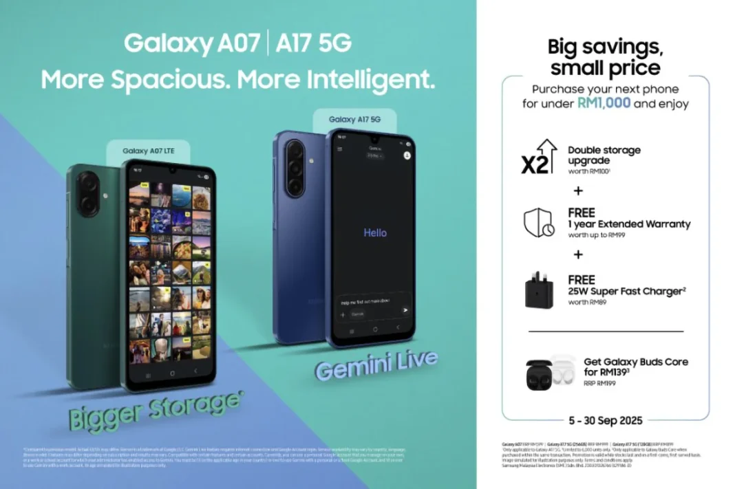 Samsung Galaxy A17 and A07 smartphones coming soon Malaysia featured Samsung Galaxy A17 and A07 smartphones coming soon Malaysia featured