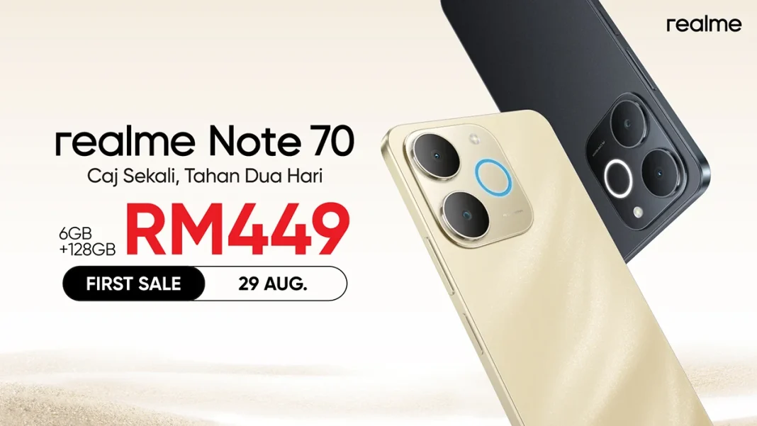 realme Note 70 launched Malaysia price featured realme Note 70 launched Malaysia price featured