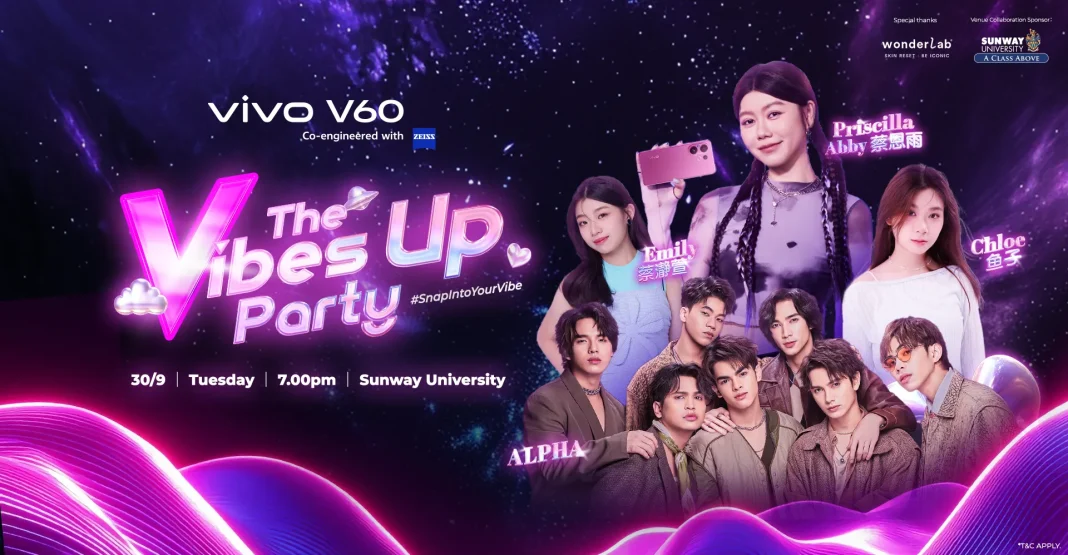 vivo Vibes Up Party KV vivo Vibes Up Party KV