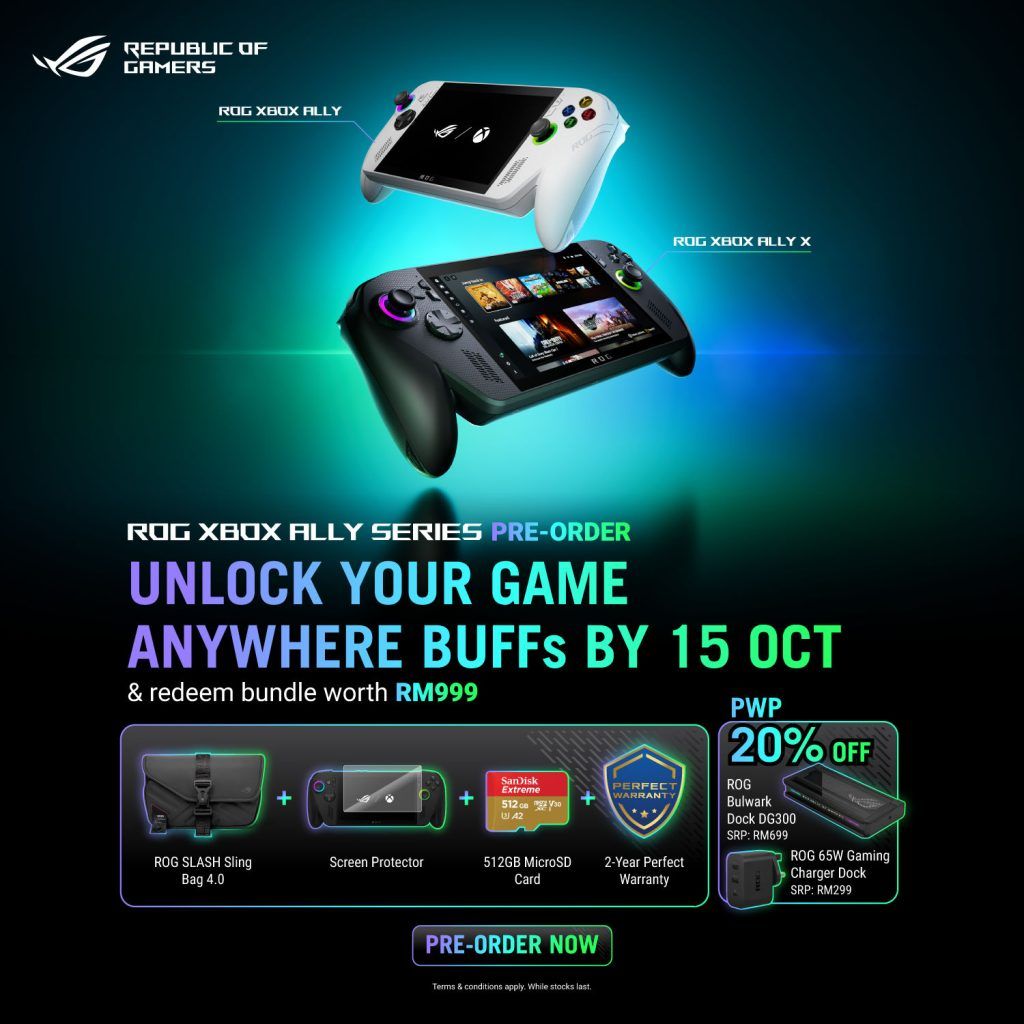 The ROG Xbox Ally series is here - priced at RM2,699 and RM4,299 6