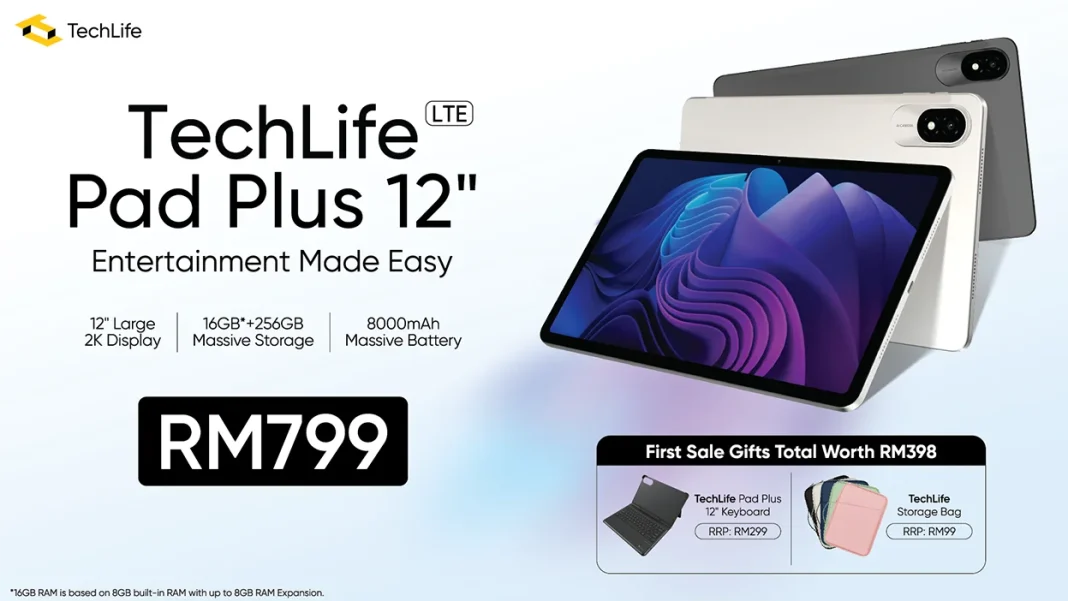 Brand-new TechLife Pad Plus 12