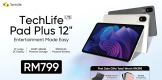TechLife Pad Plus 12 LTE tablet featured