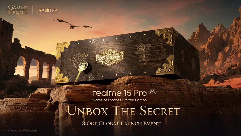 realme 15 Pro Games of Thrones Limited Edition 2