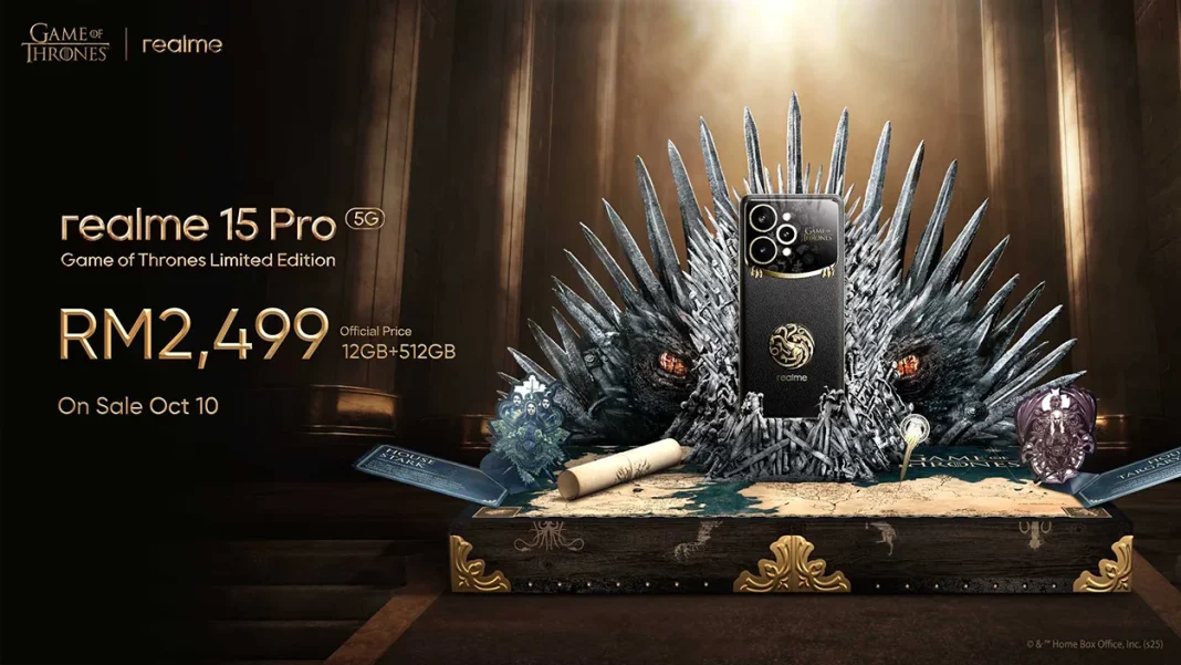 realme 15 Pro Games of Thrones Limited Edition featured