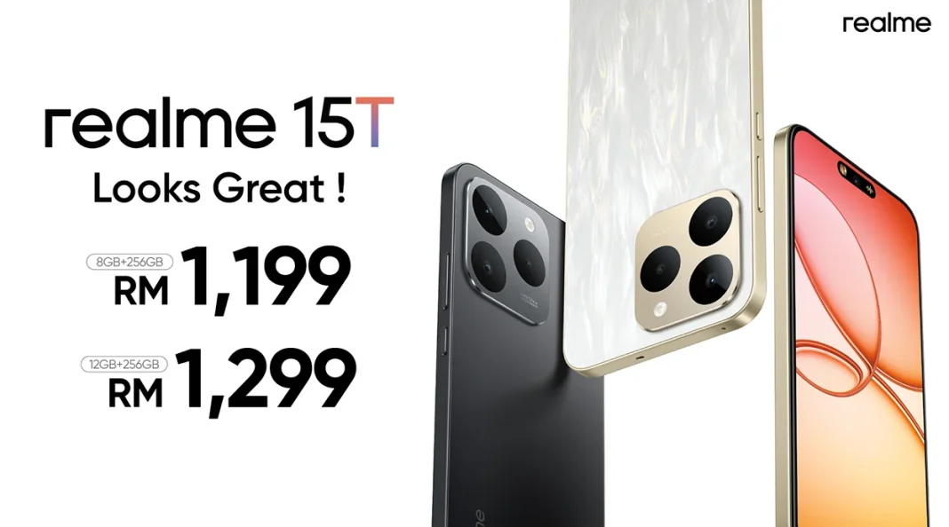 realme 15T launched Malaysia price featured