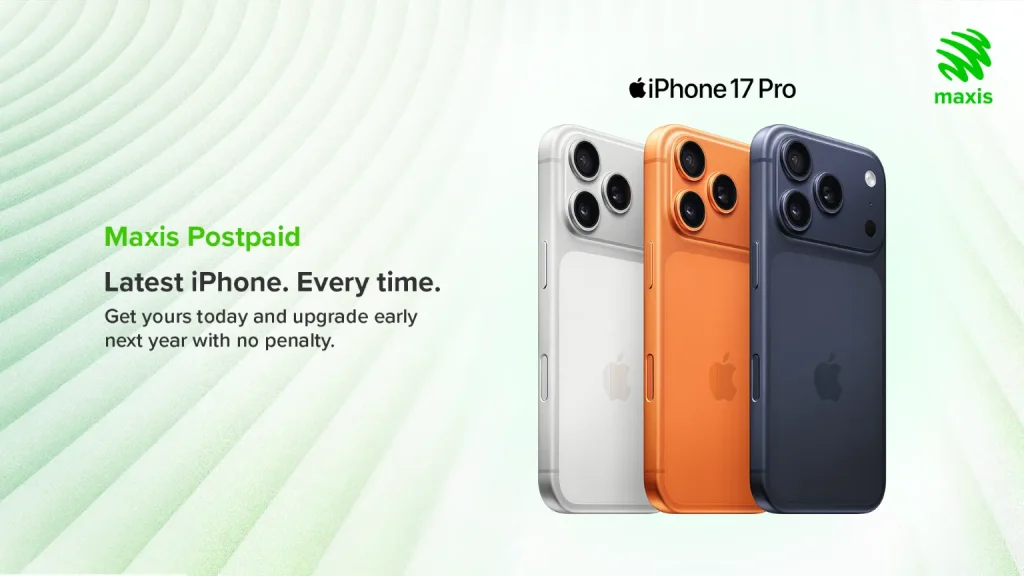 Maxis Yearly Upgrade Program for iPhone