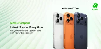 Maxis Yearly Upgrade Program for iPhone