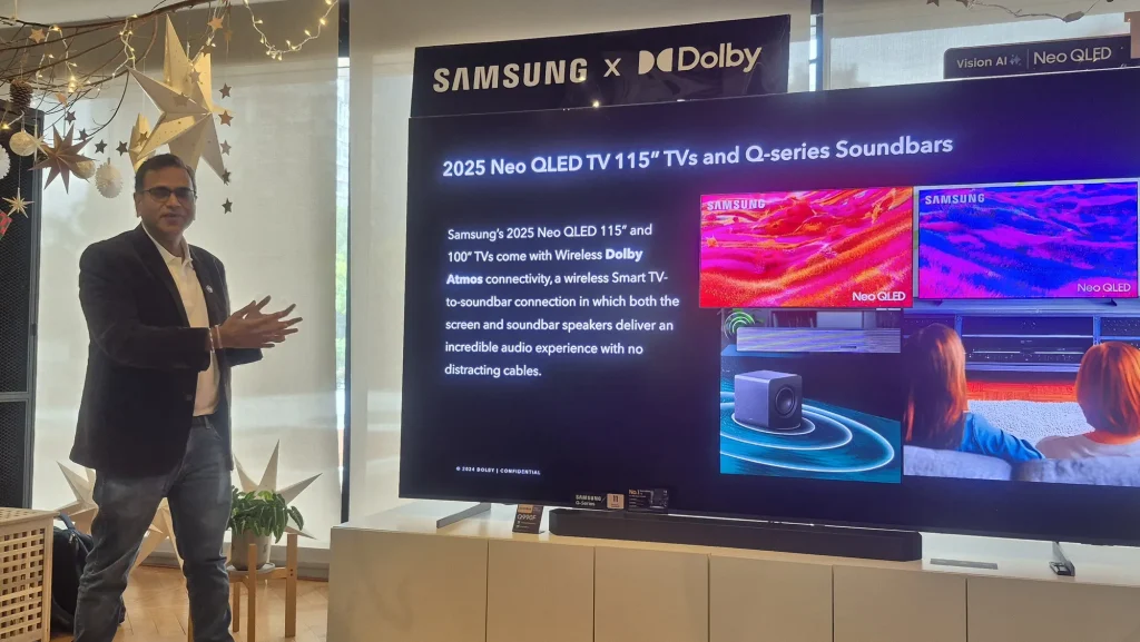 Samsung Super Size TVs with Dolby Atmos (1)