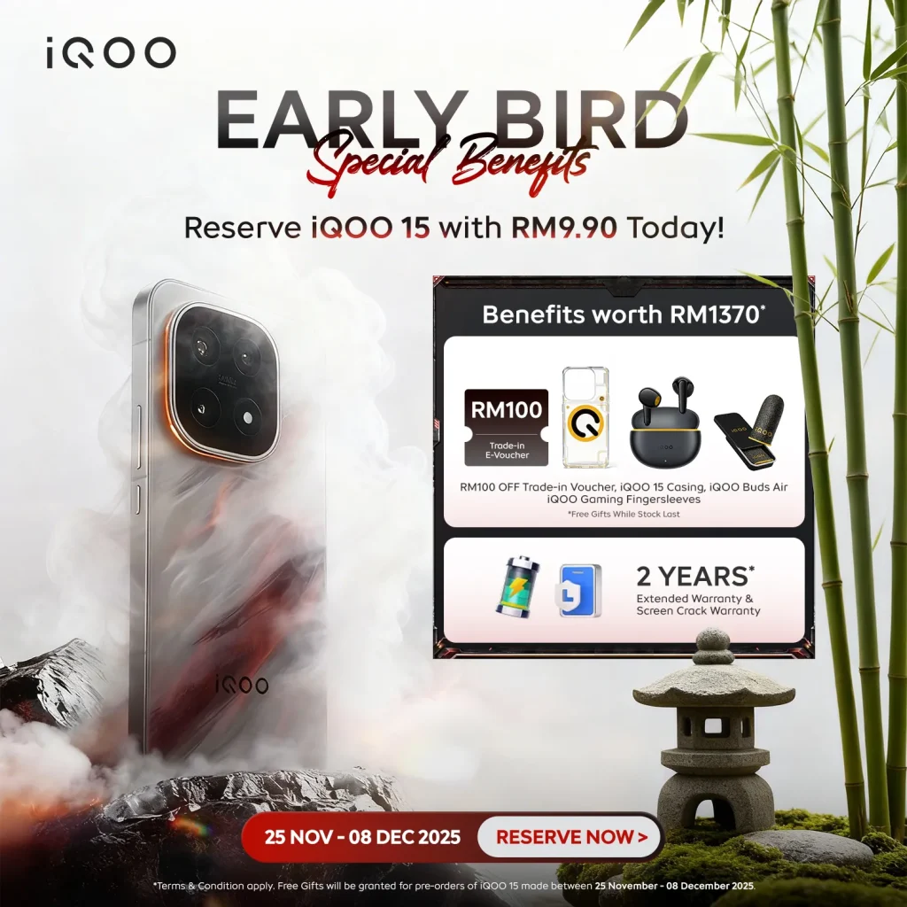 iQOO 15 Early Bird KV