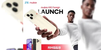 nubia V80 Design smartphone Malaysia price featured