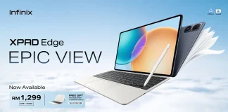 Infinix XPAD Edge tablet Malaysia price featured
