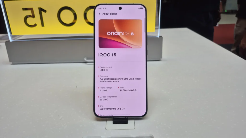 iQOO 15 announced for Malaysia from RM3,699 for 12GB + 256GB start 1
