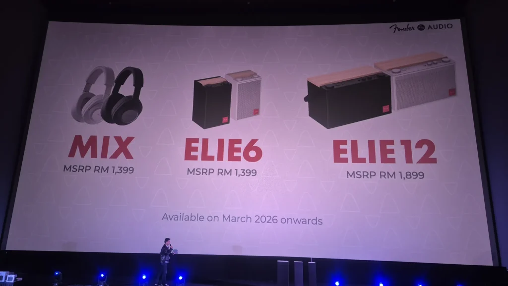 Fender Audio is now in Malaysia, starting with its ELIE speaker and MIX headphones 4