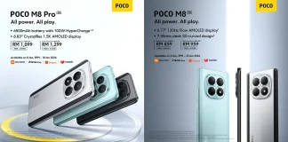 POCO M8 Series smartphone Malaysia price featured