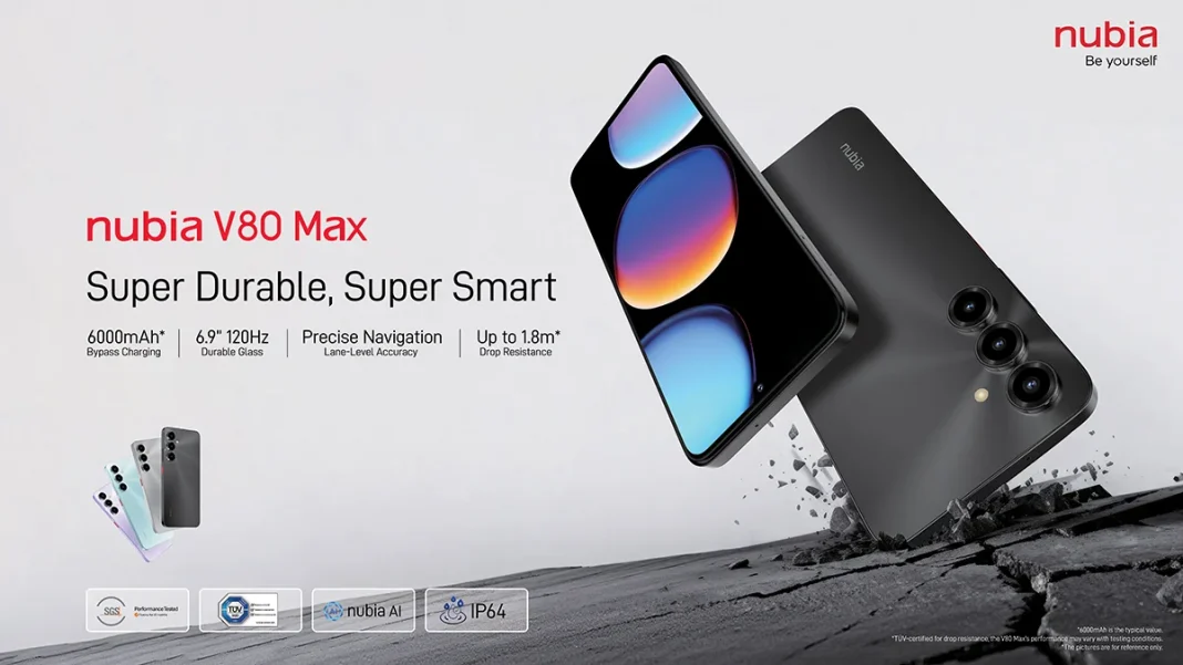 nubia V80 Max smartphone Malaysia price featured nubia V80 Max smartphone Malaysia price featured