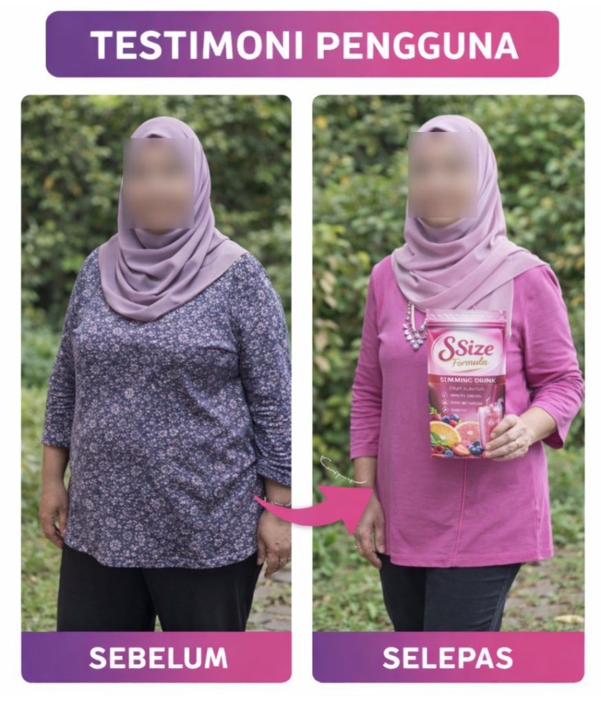 Ubat Kurus Paling Berkesan Fokus Lemak Perut – S SIZE Formula 2
