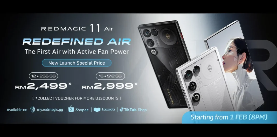 REDMAGIC 11 Air launched Malaysia price featured