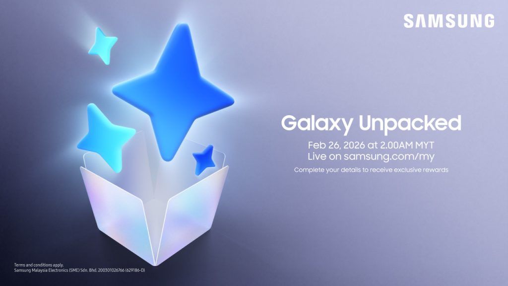 Samsung's Galaxy Unpacked for S26 series happening on 23rd February at 2am GMT+8 1