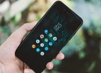 person holding black android smartphone with black case