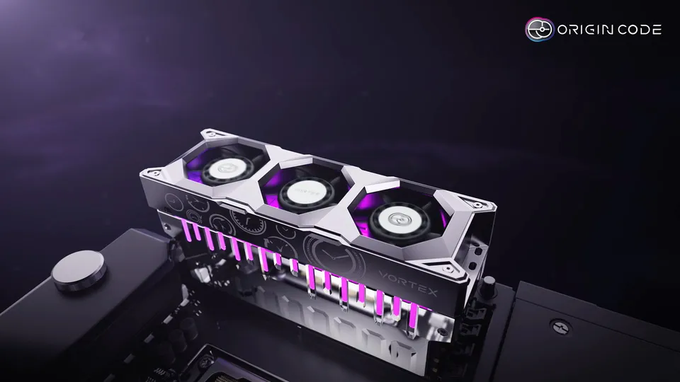 Origin Code introduces VORTEX DDR5 kit with triple-fan cooling 1