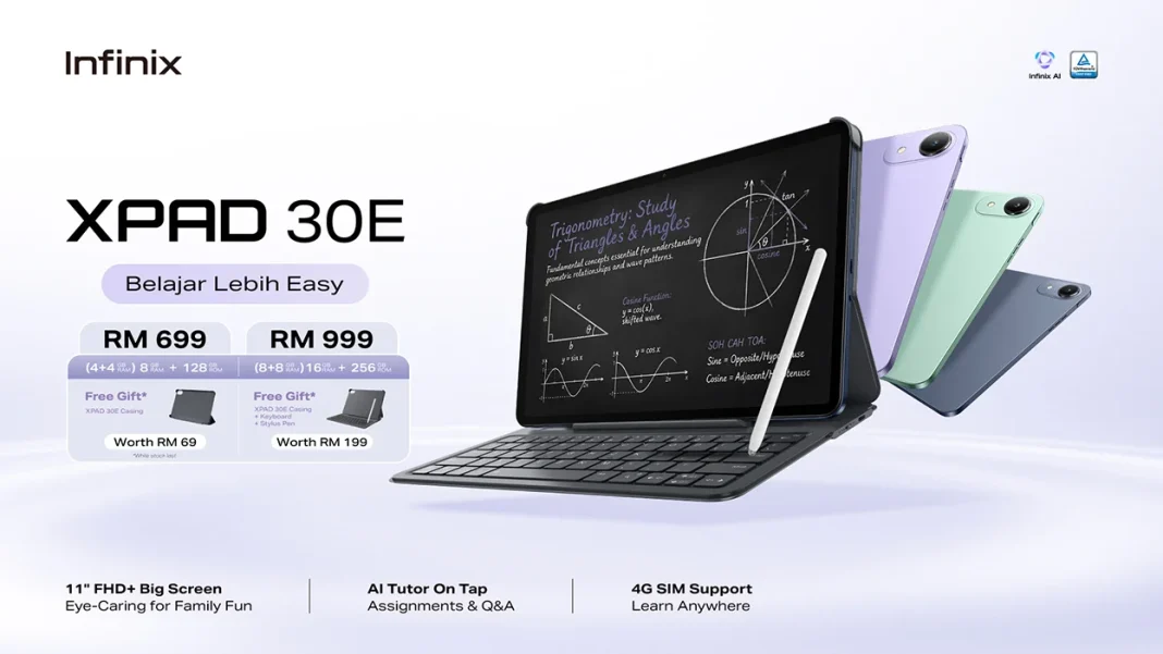 Infinix XPAD 30E tablet Malaysia price featured