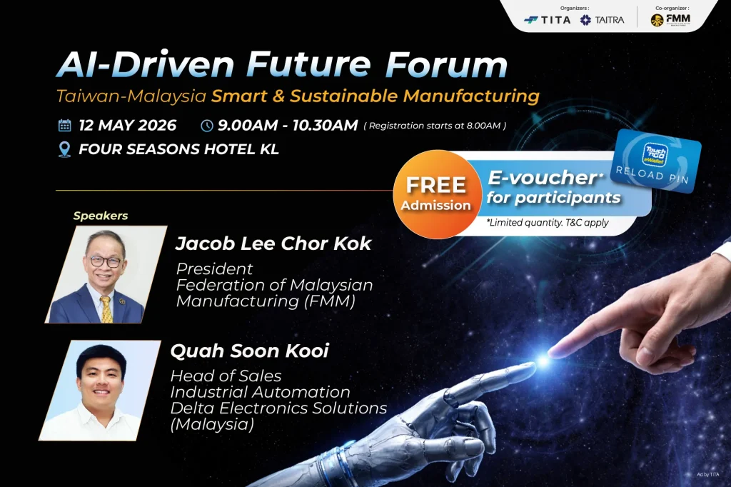 Taiwan brings AI-driven tech showcase to Malaysia through the Taiwan Smart Solutions Connect 2026 expo 1