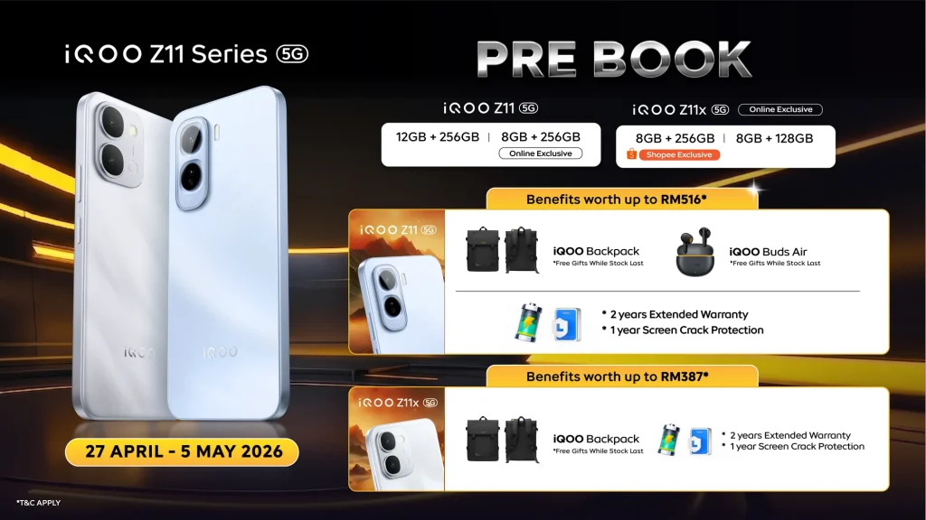 iQOO Z11 series is coming to Malaysia with massive battery and cooling focus 2