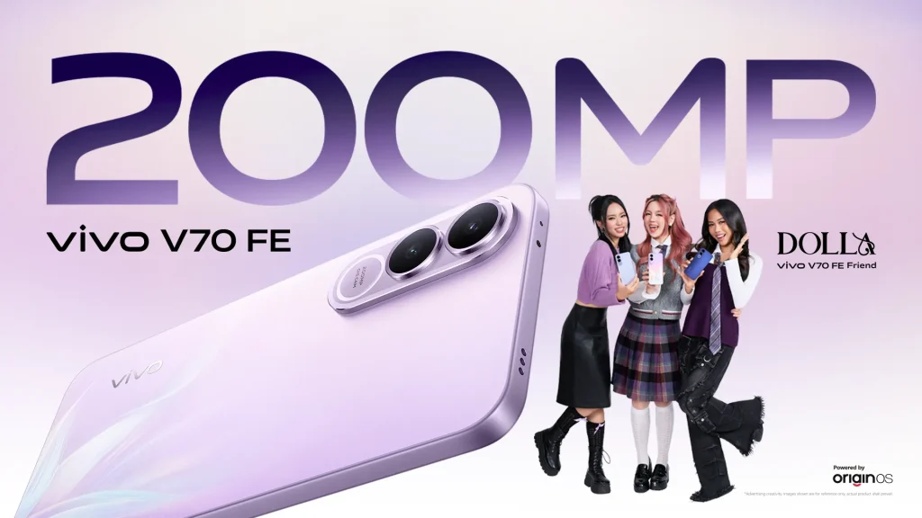 vivo V70 FE taps Fashion Edition into 200MP camera to become the trailblazer smartphone 2