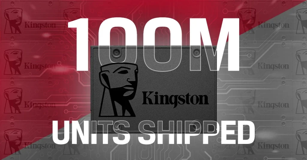 Kingston hits 100 million shipments for its accessible A400 SATA SSD 1