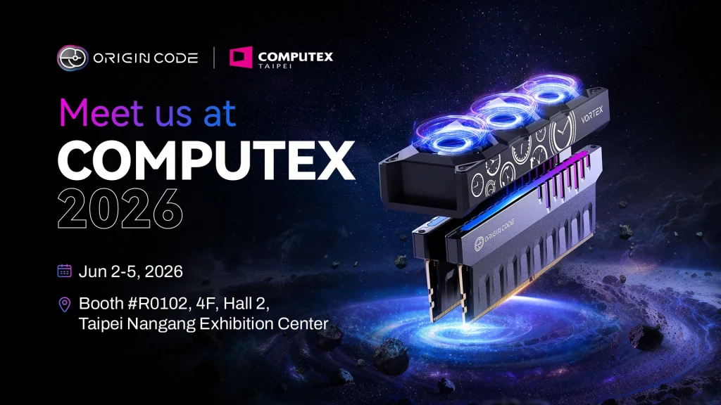 Origin Code unveils VORTEX DDR5 48GB 6200MT/s CL28 kit alongside dedicated watercooling module 2