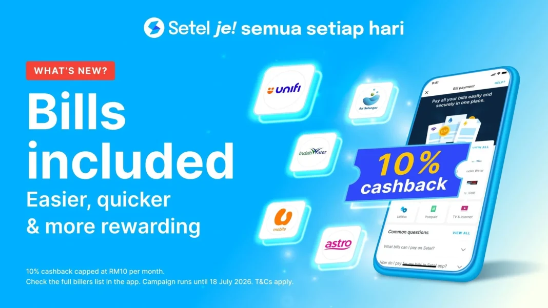 Setel Bill Payment Feature