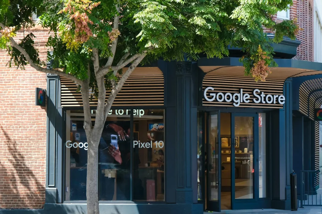 google store exterior in los angeles