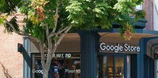 google store exterior in los angeles