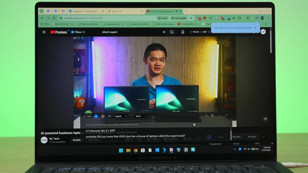 ASUS ExpertBook Ultra B9406CAA review - lightweight and actually super powerful 32