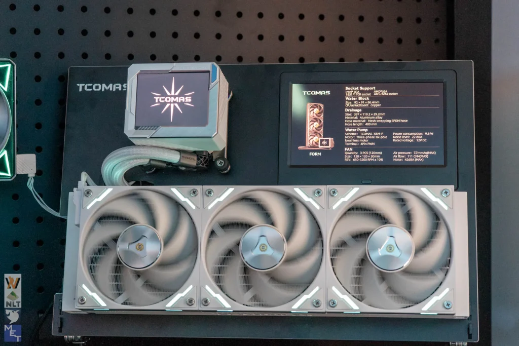 TCOMAS @ COMPUTEX 2026: Flashy AIO coolers, and one heavy hitter fan that wow'ed us all 1