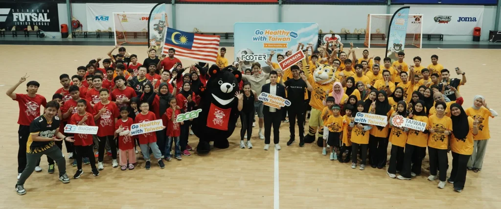 Taiwan Excellence promotes health and innovation through football carnival in Shah Alam 2