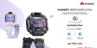 HUAWEI WATCH KIDS X1 Series launched Malaysia featured