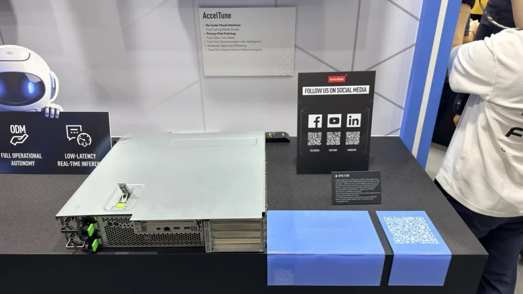 Innodisk @ COMPUTEX 2026: On-Premises Edge AI Platforms Featuring APEX-S100 and APEX-X200 11