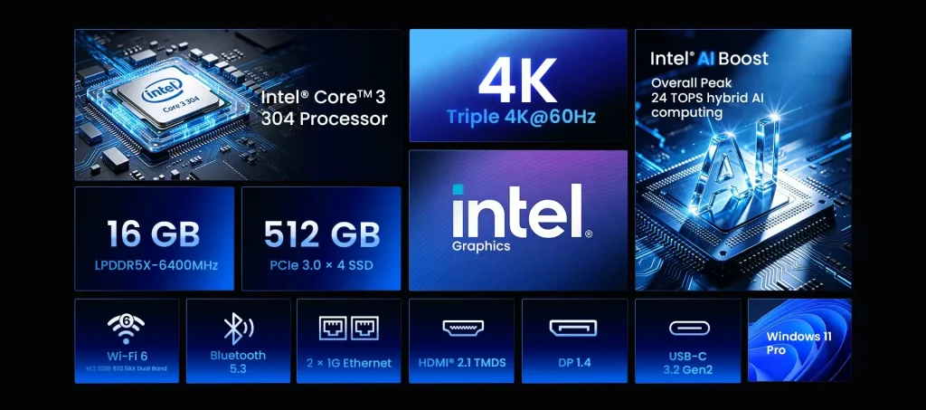 MINIX expands AI PC accessibility with Intel Wildcat Lake-powered N304-AI mini PC 1