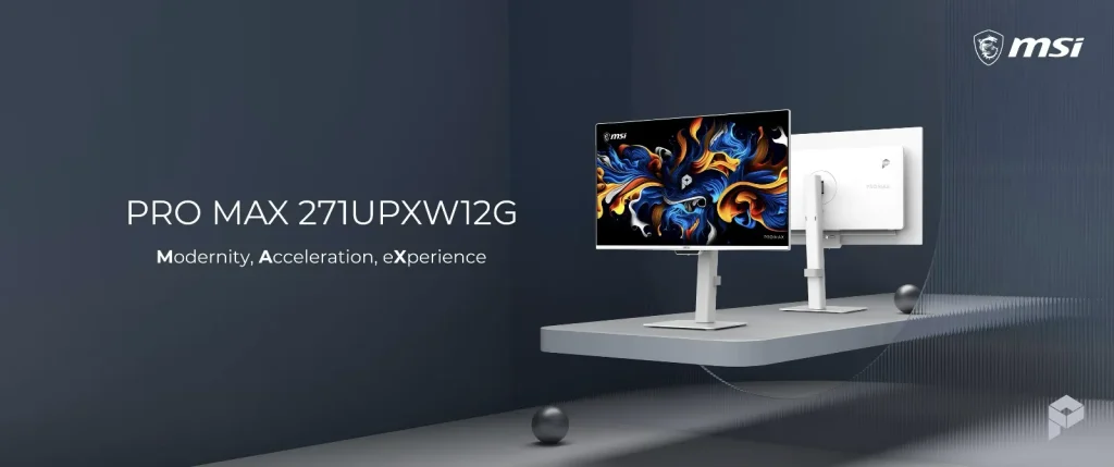 MSI Announces PRO MAX Series Monitors: The Ultimate White-Themed Sidekicks for Your Mac Workspace 1