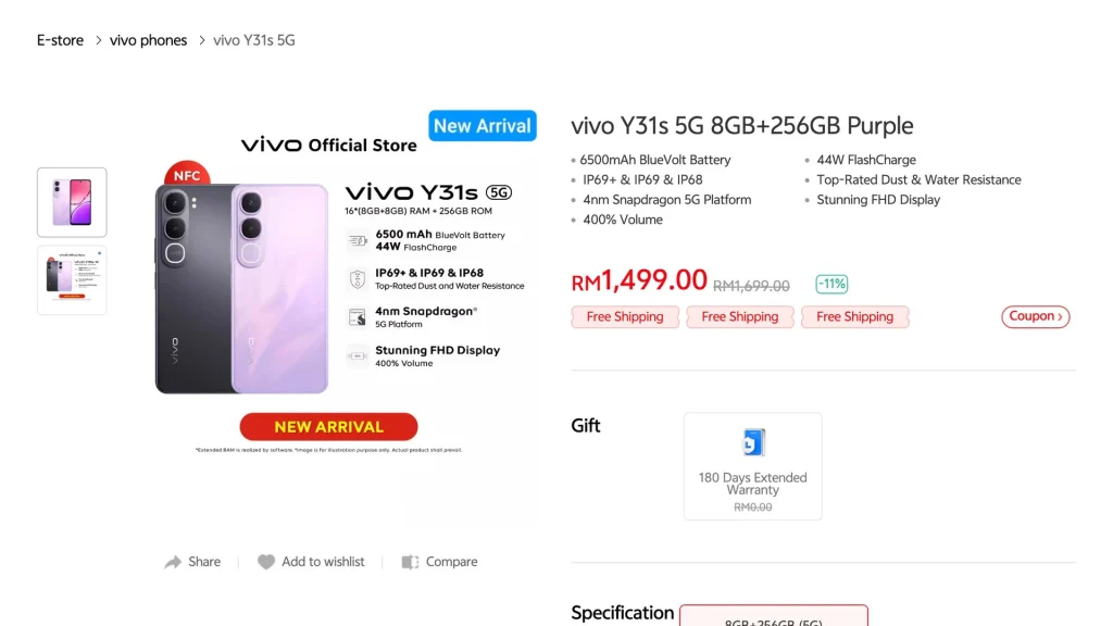 vivo Y31s 5G review 17