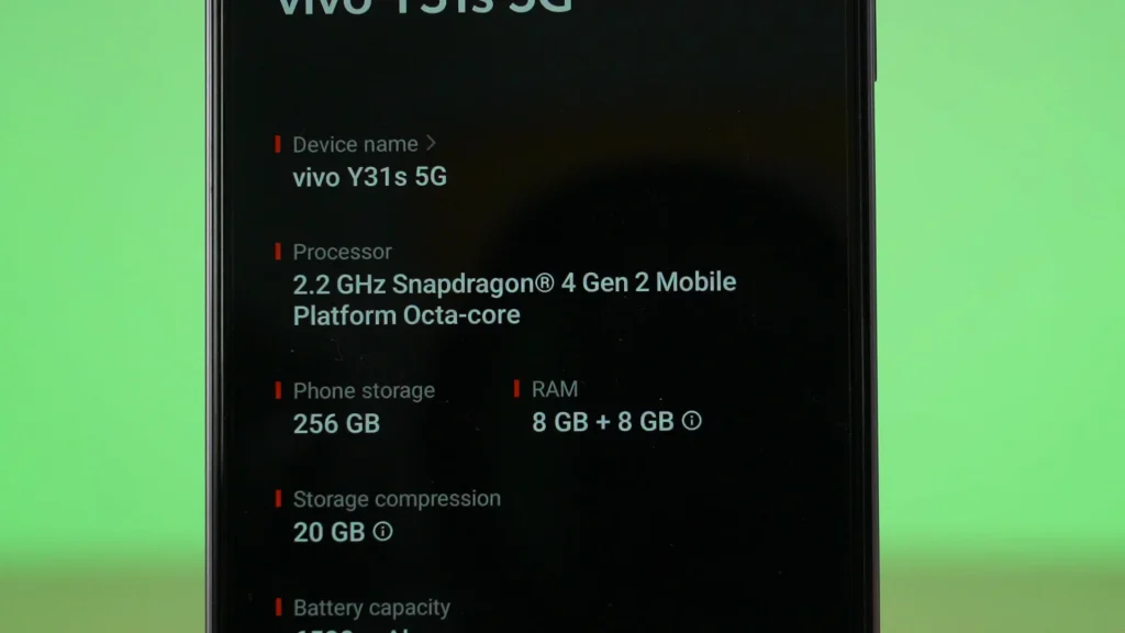 vivo Y31s 5G review 6