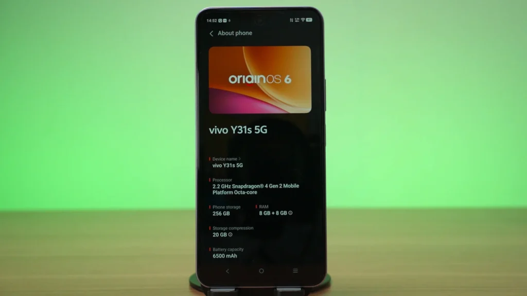 vivo Y31s 5G review 8