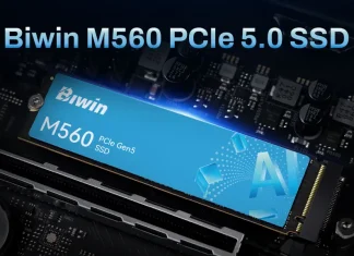 Biwin launches M560 PCIe 5.0 SSD for gaming and AI workloads