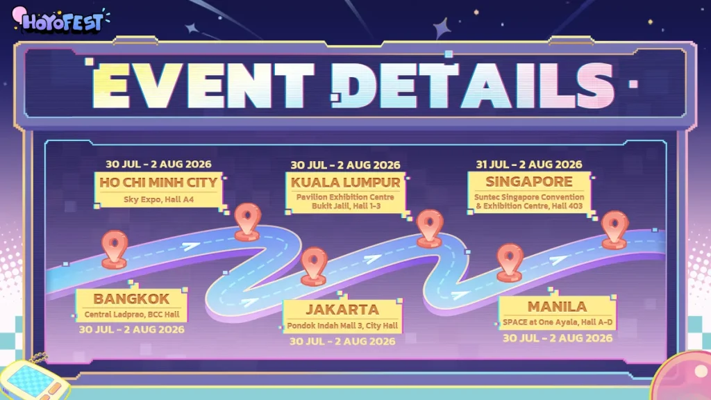 HoYo FEST 2026 kicks off this July, bringing games, cosplay, and exclusive merch 1