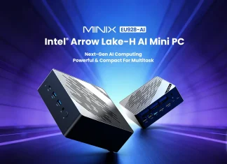 MINIX’s new EU928-AI Mini PC packs Intel Core Ultra 9 and 32GB RAM for light, local AI-ready computing