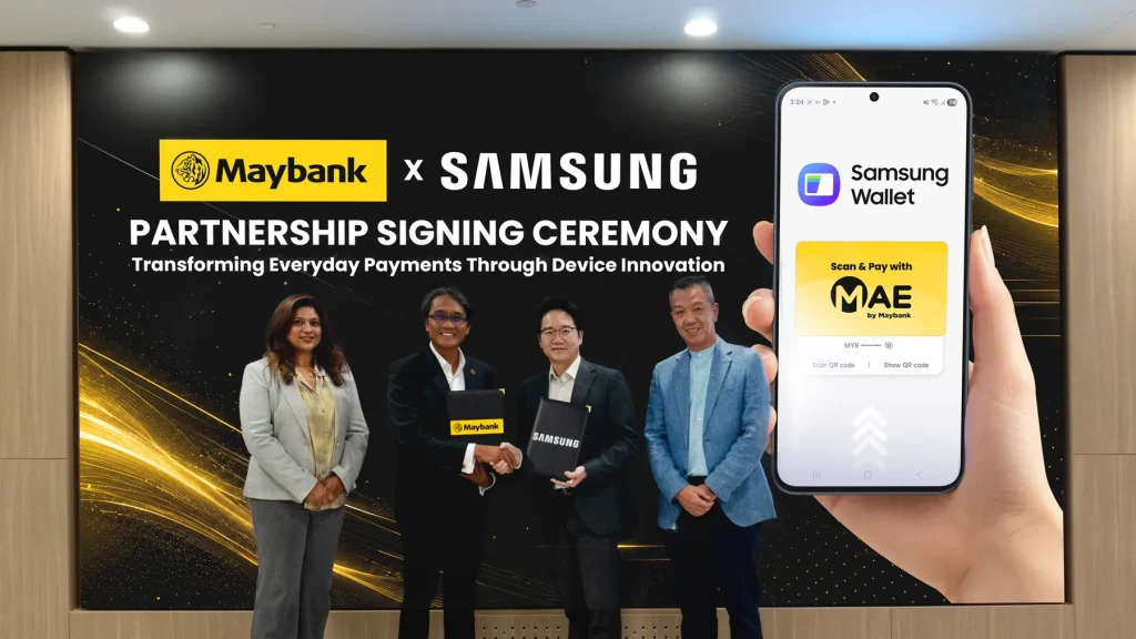 Samsung Wallet's first debut in QR payment is supported by Maybank 1