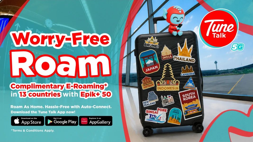 Tune Talk E Roaming 13 Countries