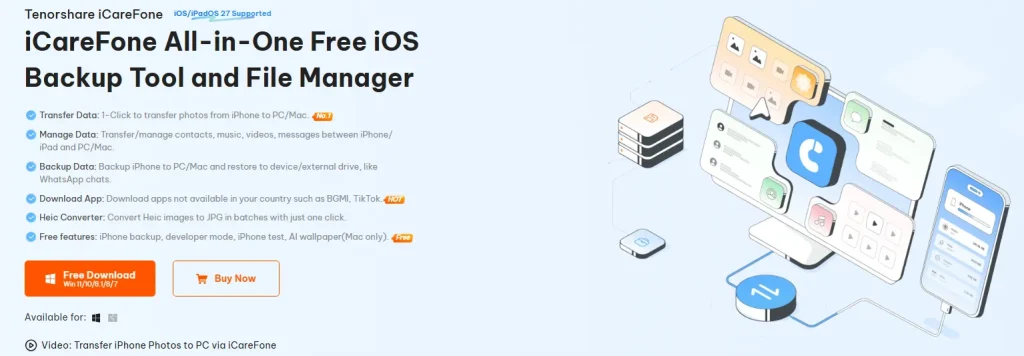 [BEST] 10 Methods Transfer Photos from iPhone to PC/Mac (2026 Full Guide) 1