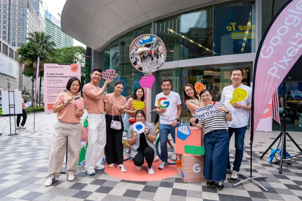 Google Pixel 11 Pro tours Malaysia with first stop at The Starhill Piazza 1